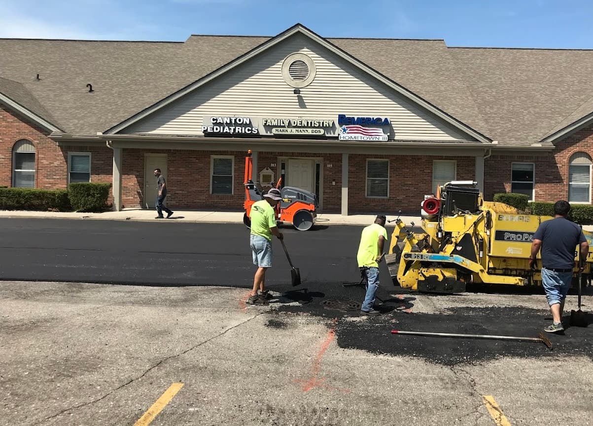 Asphalt Parking Lot Paving